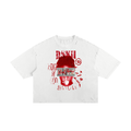 Blood money Boxy Tee (white)