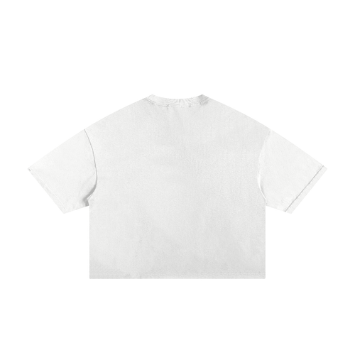 Blood money Boxy Tee (white)